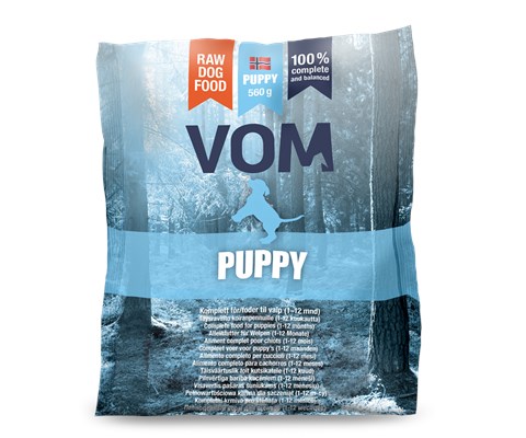 Fullfôr kjøttboller Puppy 560 g