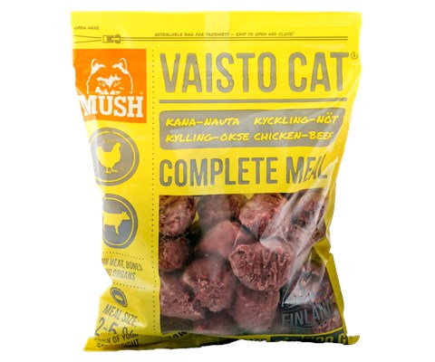 Kattemat Vaisto frosset kylling-okse 800 g