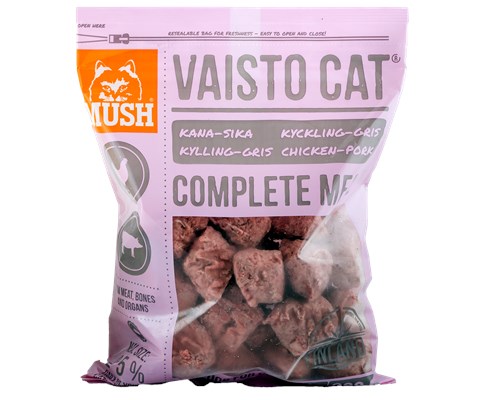 Kattemat Vaisto frosset kylling-gris 800 g