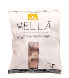 Hundefôr Hellä frosset kylling 1 kg