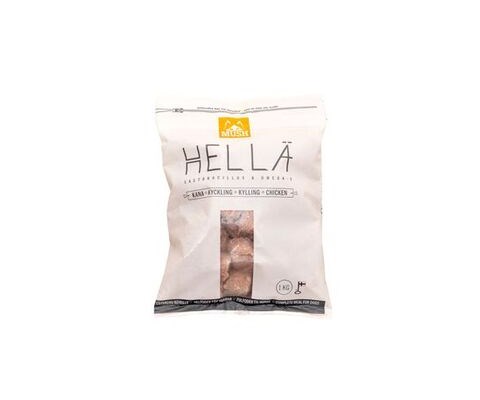 Hundefôr Hellä frosset kylling 1 kg