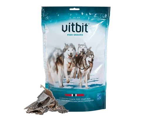 Hundesnacks tørket sei 300 g