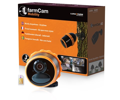 Overvåkningskamera Farmcam 4G + solcellepanel