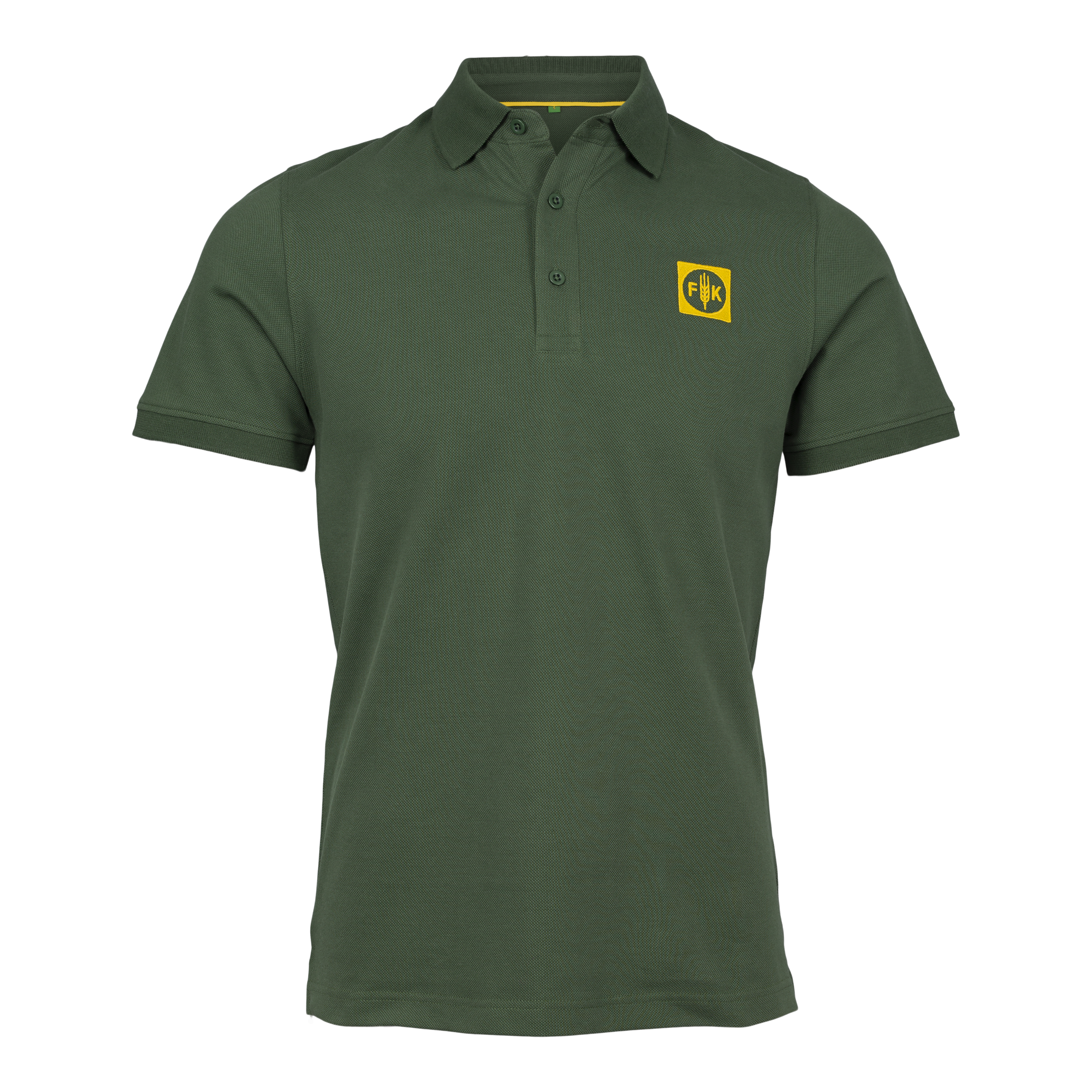 Poloskjorte Korn grønn unisex