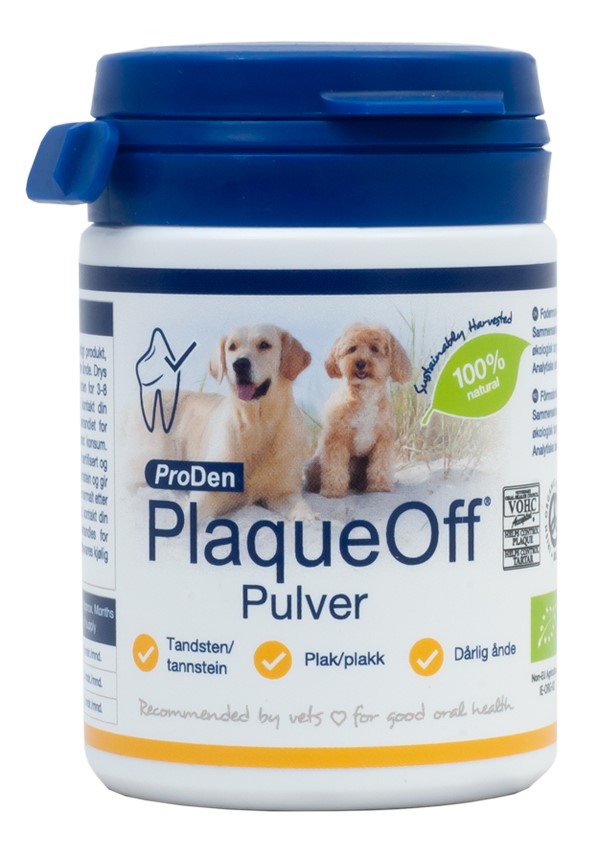 Tannpleie pulver hund 60 g
