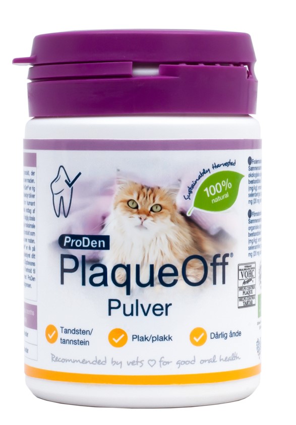 Tannpleie pulver katt 40 g