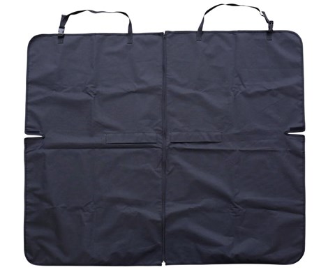 Beskyttelsesmatte til baksete svart