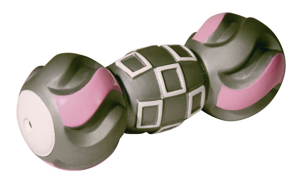 Hundeleke dumbbell med lyd
