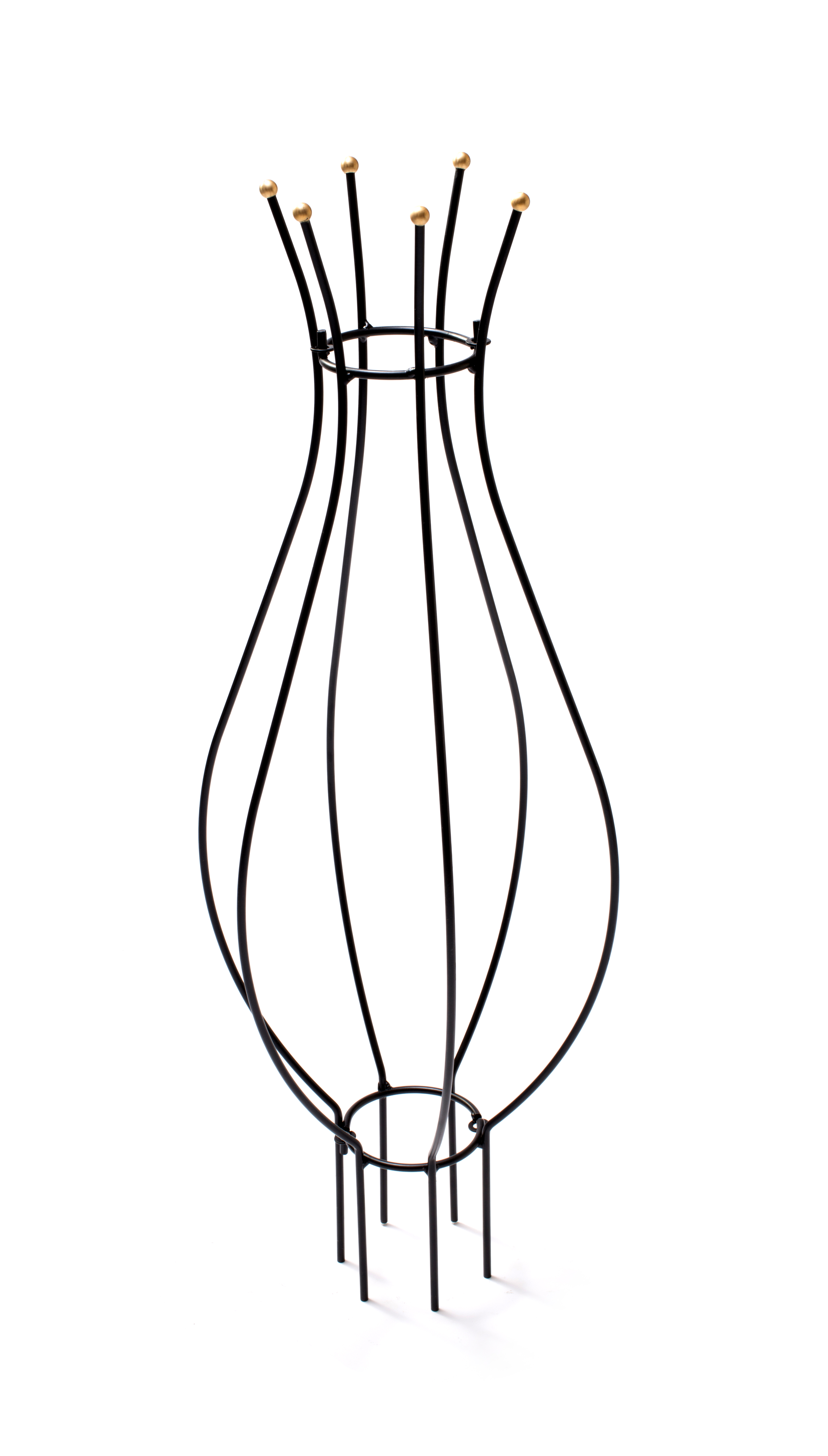 Espalier obelisk krone rust H80 cm