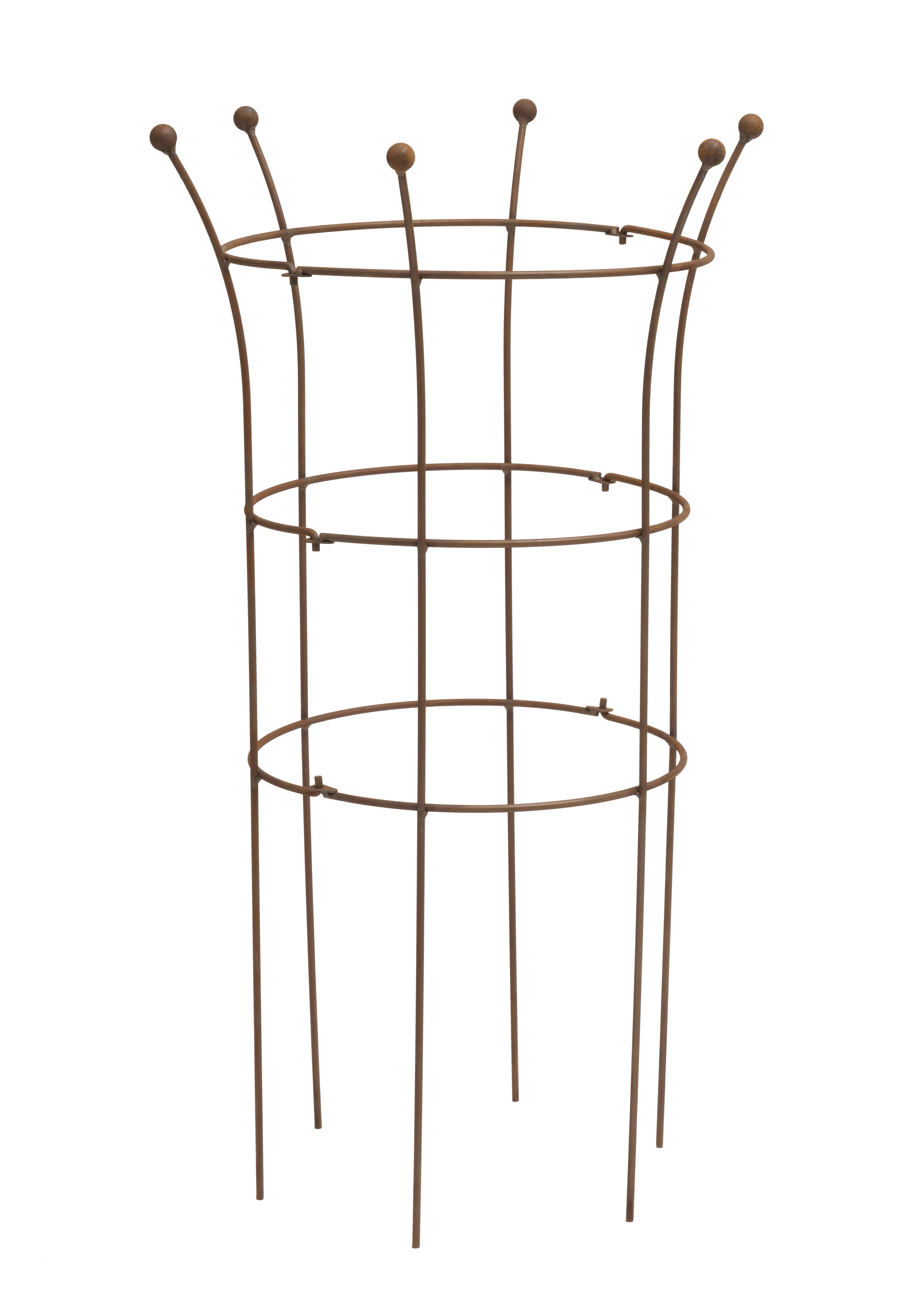 Peon plantestøtte rust H80 cm