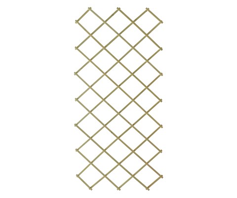 Espalier tre grønnbeiset 100x200 cm