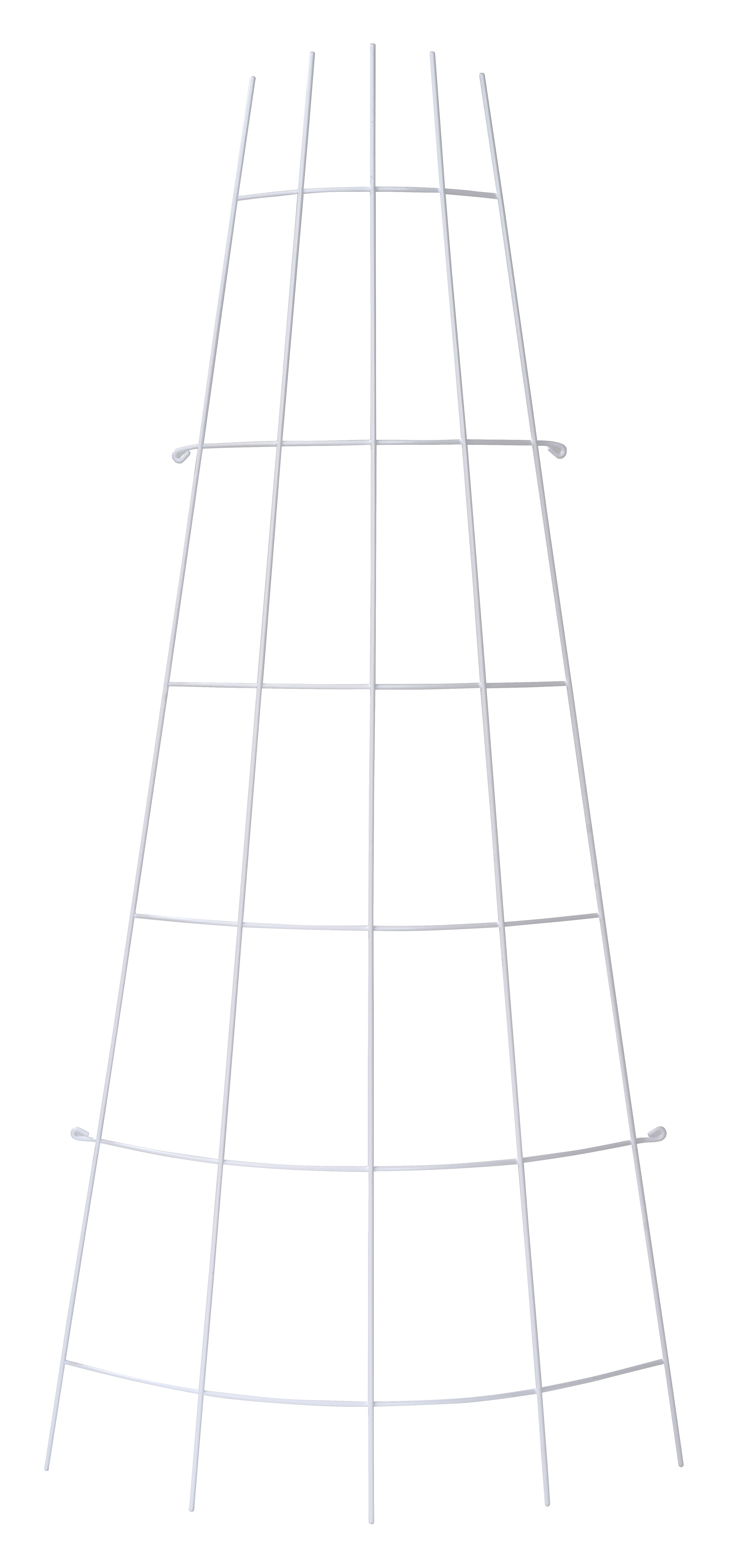 Espalier metall vifte hvit H150 cm