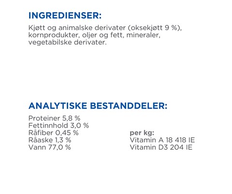 Våtfôr Adult okse 370 g