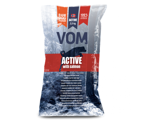 Fullfôr kjøttboller Active laks 2,5 kg