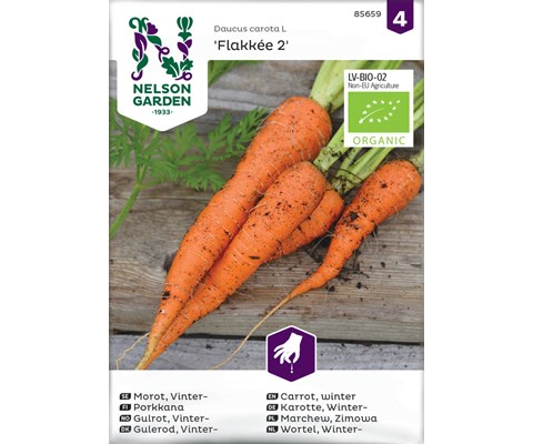 Frø  vintergulrot Flakkée 2 økologisk