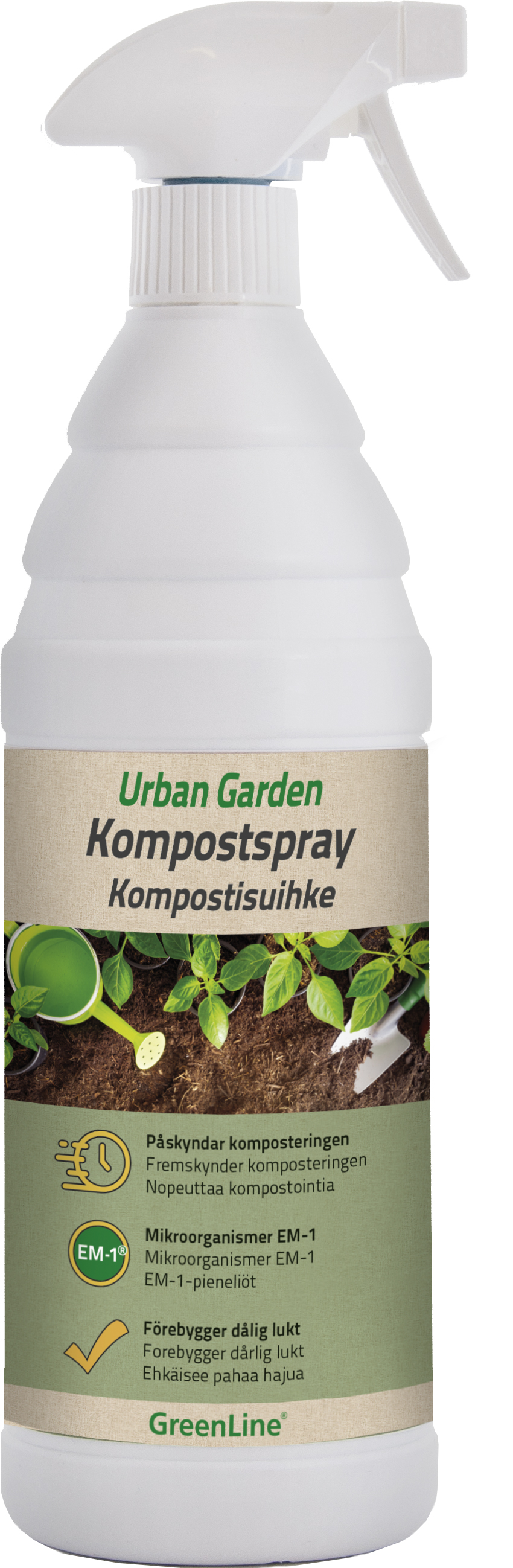 Kompostspray Urban Garden 1 L