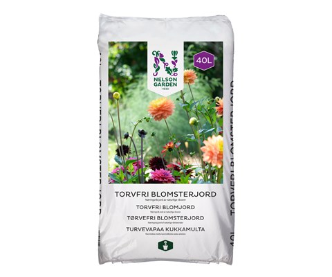 Torvfri blomsterjord 40 L