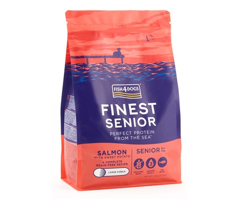 Hundefôr Finest Senior Salmon 6 kg