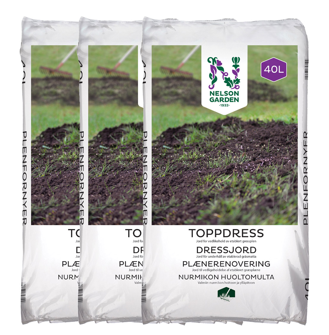 Toppdress 40 L - 3 pk
