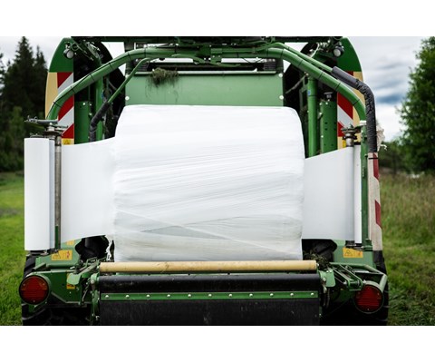 Rundballeplast X-treme hvit 25 my