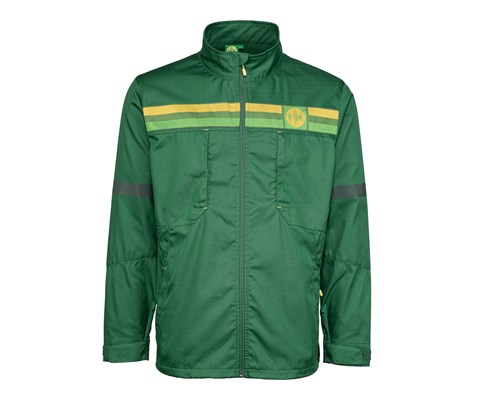 Jakke Korn stretch grønn