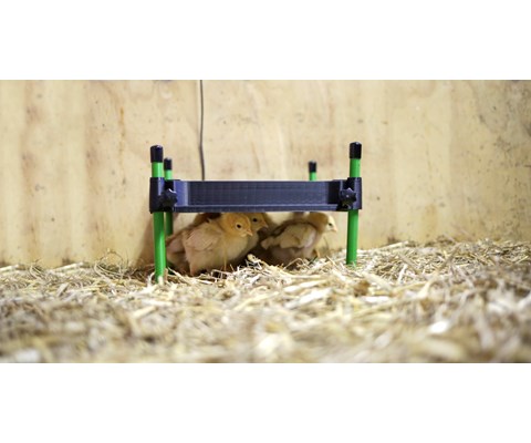 Varmeplate 12V 30x30 cm