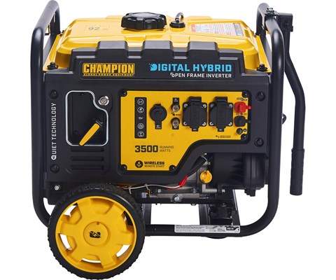 Strømaggregat i stålramme 3,6 kW