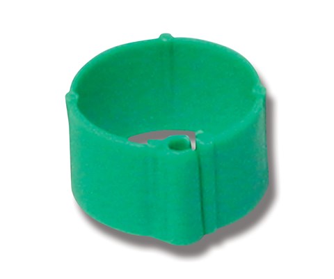 Willab fotringer til høns 25 stk grønn