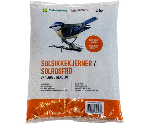 Solsikkekjerner renset 4 kg