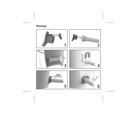 Kalvebøtte transparent med smokk