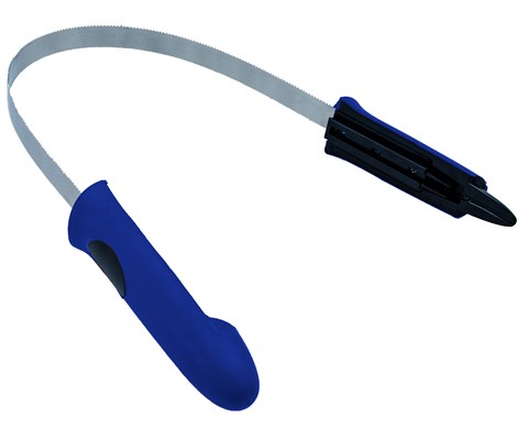 Svetteskrape metall blå