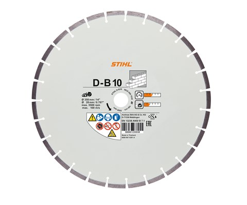 Diamantskive D-B10 350 mm/14"