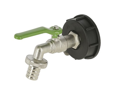 Vannkran for IBC-tank