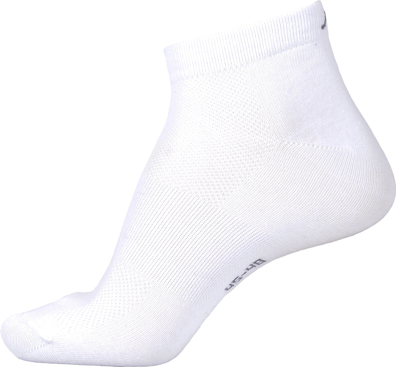 National ankelsokker hvit 3 pk