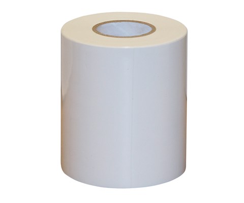 Rundballeteip hvit 100mmx25m