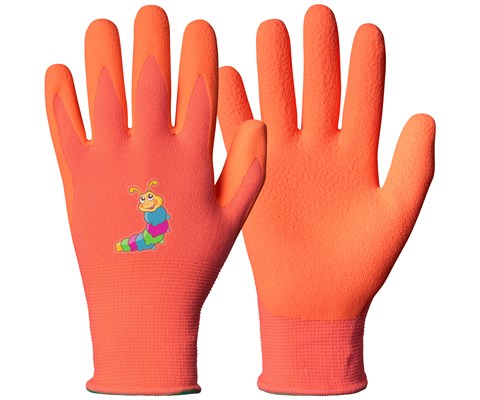 Hagehansker barn rosa