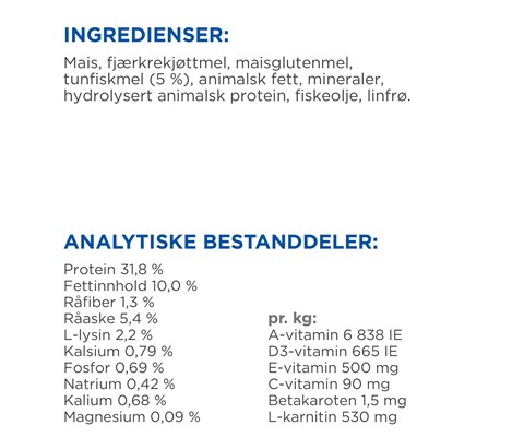 Kattemat Sterilised Adult Tunfisk 1,5 kg