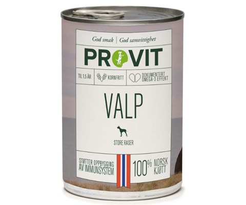 Våtfôr Valp store raser 400 g