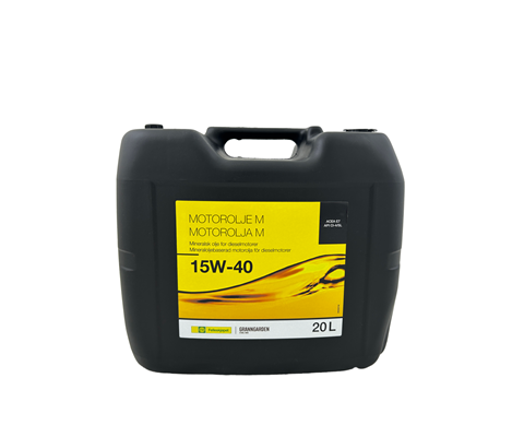 Motorolje mineralsk M 15W-40 20 L