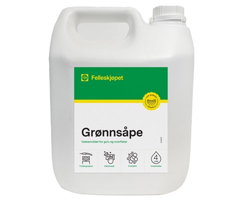 Grønnsåpe 4 L