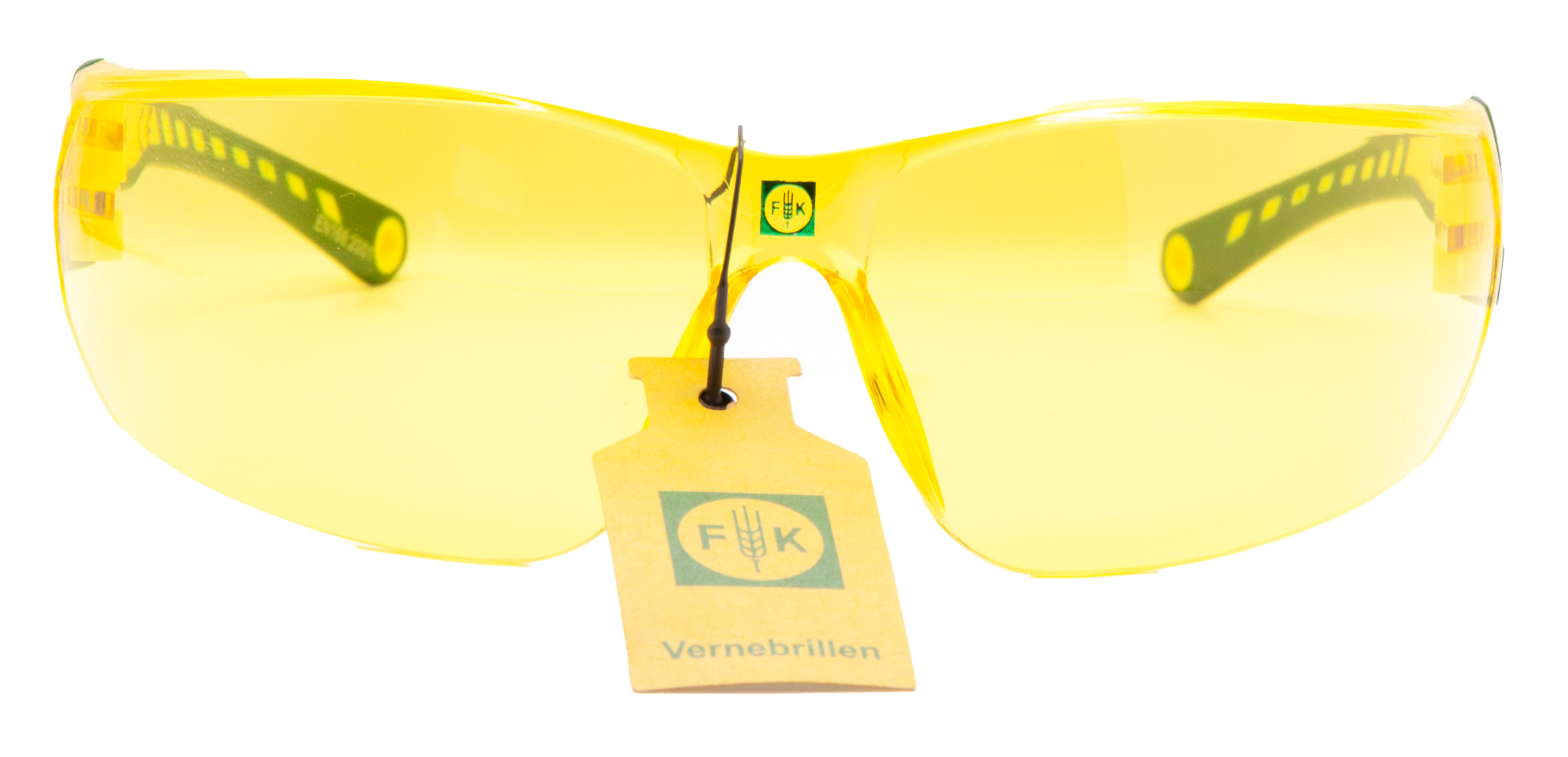 Vernebrille gul