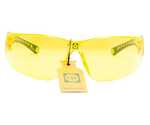 Vernebrille gul