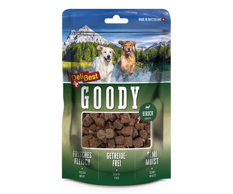 Hundesnacks Goody med hjort 100 g