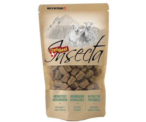 Hundesnacks med insekter 100 g