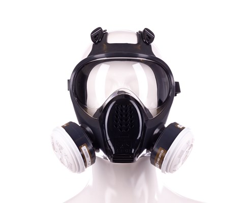 Helmaske maskesett med filter