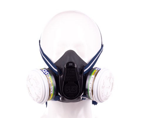 Halvmaske TPE RS01 str. M