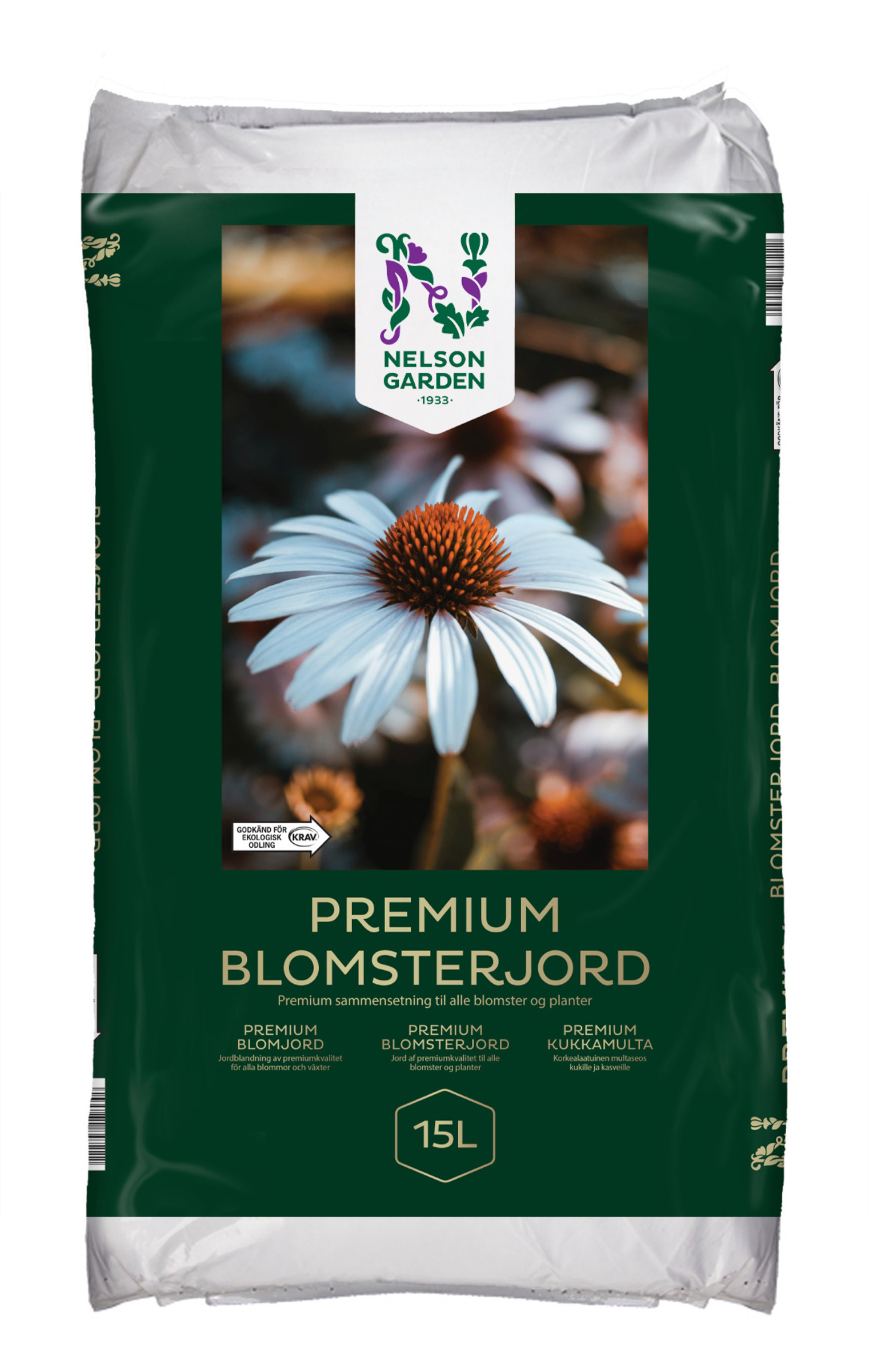 Blomsterjord Premium 15 L