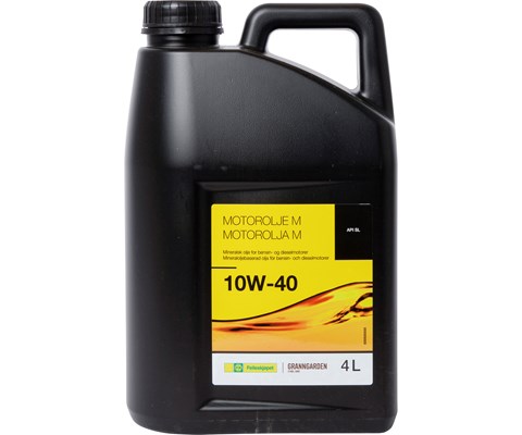 Motorolje mineralsk M SAE 10W-40 4 L