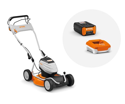 Batteridrevet gressklipper RMA 2.2 RPV sett