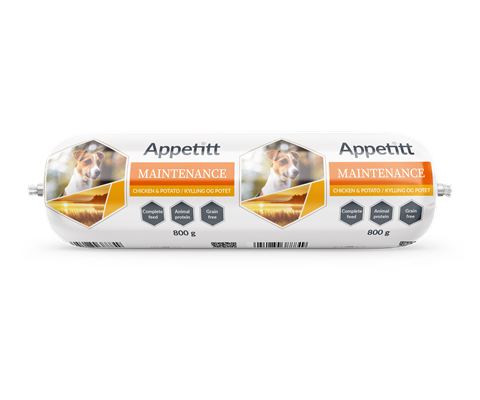 Hundepølse Maintenance kylling 800 g